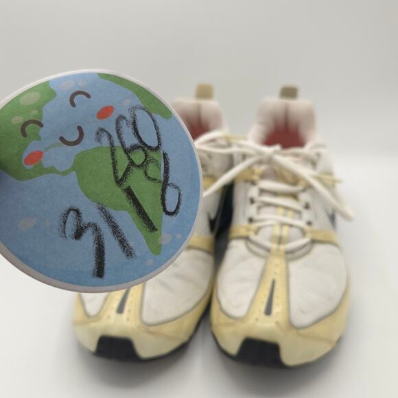 Vintage Nike Airmax 180 White Blue 314017-102  Size 9.5